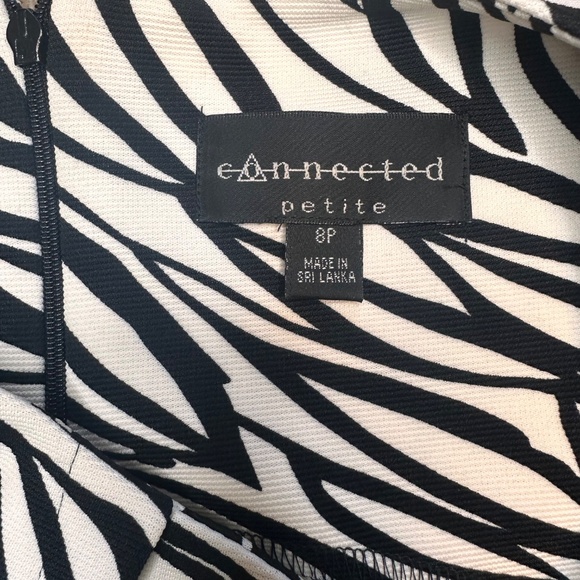 Connected Apparel, Sleeveless Sheath Dress, Size 8P - Picture 10 of 13